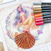 Metallic Brush Tip Acrylic Paint Pens - Set of 12 - Image 4
