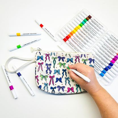 DIY Essentials Pouch - Bow Design