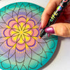Life of Colour Mini Mandala Painting Kit Bundle of 6  - No Pens - Image 4