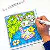 Cute and Cosy Combo - Colouring Book and stickers bundle - Image 5