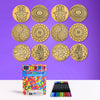 Life of Colour Mystical Coaster Painting Kit - Set of 12 - Image 2