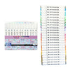 Art Markers - 24 Alcohol Based, Dual Tip Markers  - Pastel Colours - Image 2
