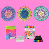 Life of Colour Mini Mandala Painting Kit Bundle of 3 (Group 1) - Image 1