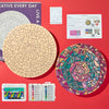 Life of Colour Mosaic Painting Kit - Rose with Acrylic markers - Image 5