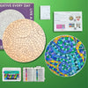 Life of Colour Mosaic Painting Kit - The Wave with Acrylic markers - Image 4