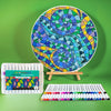 Life of Colour Mosaic Painting Kit - The Wave with Acrylic markers - Image 2