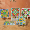 Ceramic Tiles and Coasters Painting Kit - No Pens - Image 2