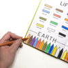 Woodless Pastel Pencils - Earth Colours - Set of 12 - Image 2