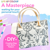The Creative Tote Bag Bundle of 2 - Boho and Flower Mandala design - No Pens - Image 4