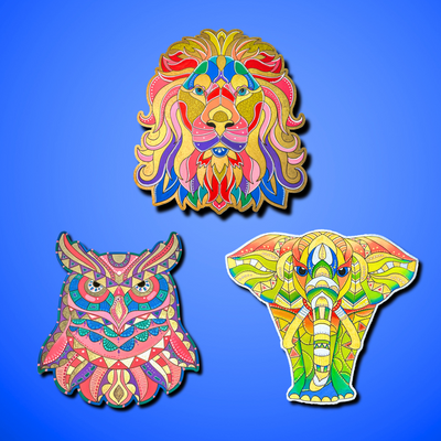 Life of Colour Animal Collection Bundle  - NO PENS