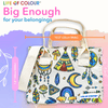 The Creative Tote Bag Bundle of 2 - Boho and Flower Mandala design - No Pens - Image 3