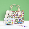 The Creative Tote Bag - Flower Mandala design - Image 1