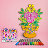 Flowers in Vase Painting Kit - Country Garden - Image 1