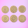 Life of Colour Mini Mandala Painting Kit Bundle of 6  - No Pens - Image 2