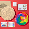 Life of Colour Mosaic Painting Kit - Rose with Acrylic markers - Image 4