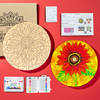 Life of Colour Mosaic Painting Kit - Sunflower with Acrylic markers - Image 3
