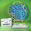 Life of Colour Mosaic Painting Kit - The Wave with Acrylic markers - Image 1