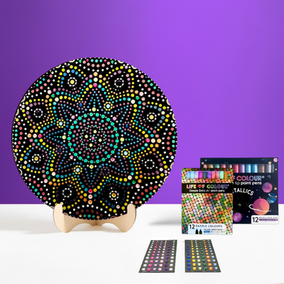 Life of Colour Dot Mandala Painting Kit - Orion (The Hunter)