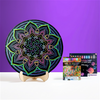 Life of Colour Mandala Galaxy Painting Kit - Comet - Image 1