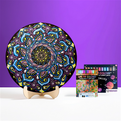Life of Colour Mandala Galaxy Painting Kit - Supernova