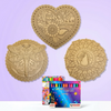 3D Love Nature Boards - Bundle of 3 (Peacock, Heart, Dragonfly) - Image 4