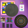 Life of Colour Dot Mandala Painting Kit - Cygnus (The Swan) - Image 2