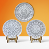 Ceramic Plate Painting Kit - Eye of Protection design - Image 2