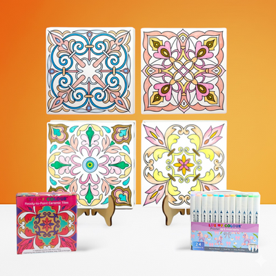 Ceramic Tile Painting Kit