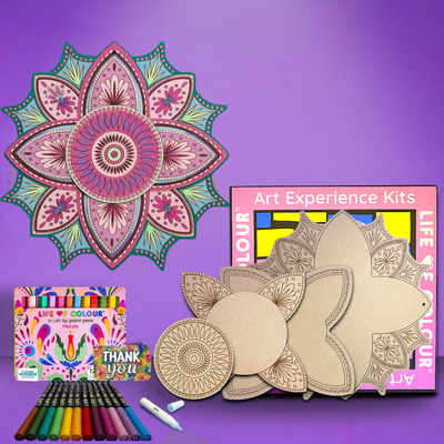 Life of Colour 3D Mandala - Stella Aegis