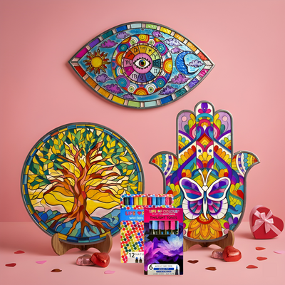 Mystical Bundle - Tree of Life, Eye of Protection and Hamsa Butterfly