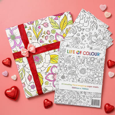 Floral Wrapping Paper